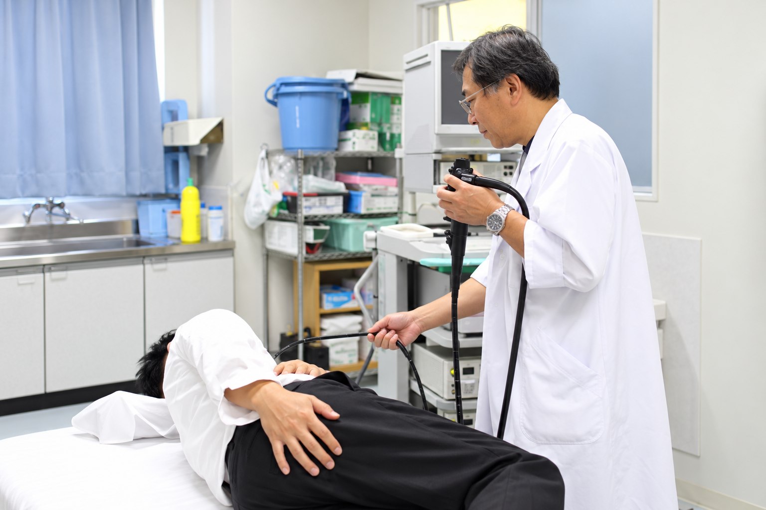 内視鏡検査の様子
