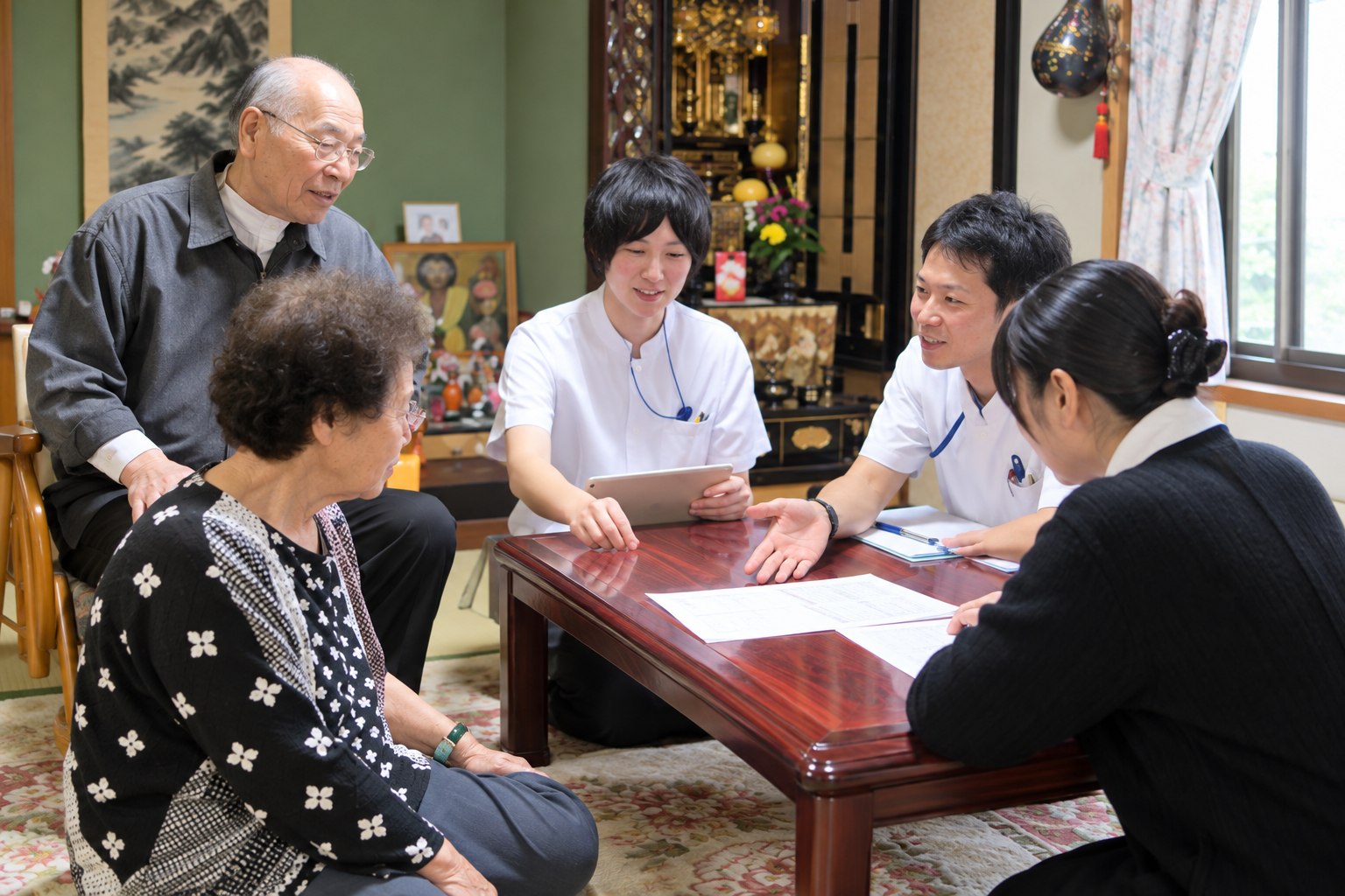 ご家庭での退院前訪問指導