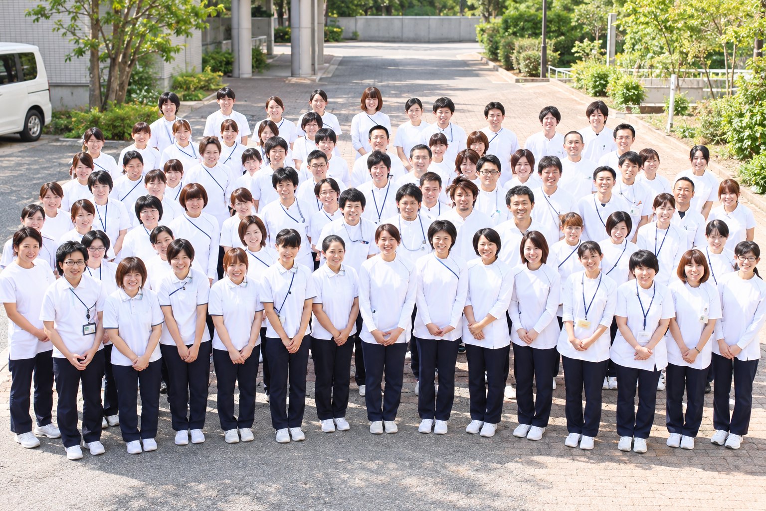 リハビリスタッフの集合写真
